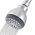 Eolax 3'' High Pressure Shower Head, Powerful Deluxe Bathroom Showerhead with Strong Spray, High Flow Fixed Showerheads for Luxury Shower Experience Even at Low Water Pressure (Chrome)