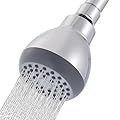 Eolax 3'' High Pressure Shower Head, Powerful Deluxe Bathroom Showerhead with Strong Spray, High Flow Fixed Showerheads for Luxury Shower Experience Even at Low Water Pressure (Chrome)
