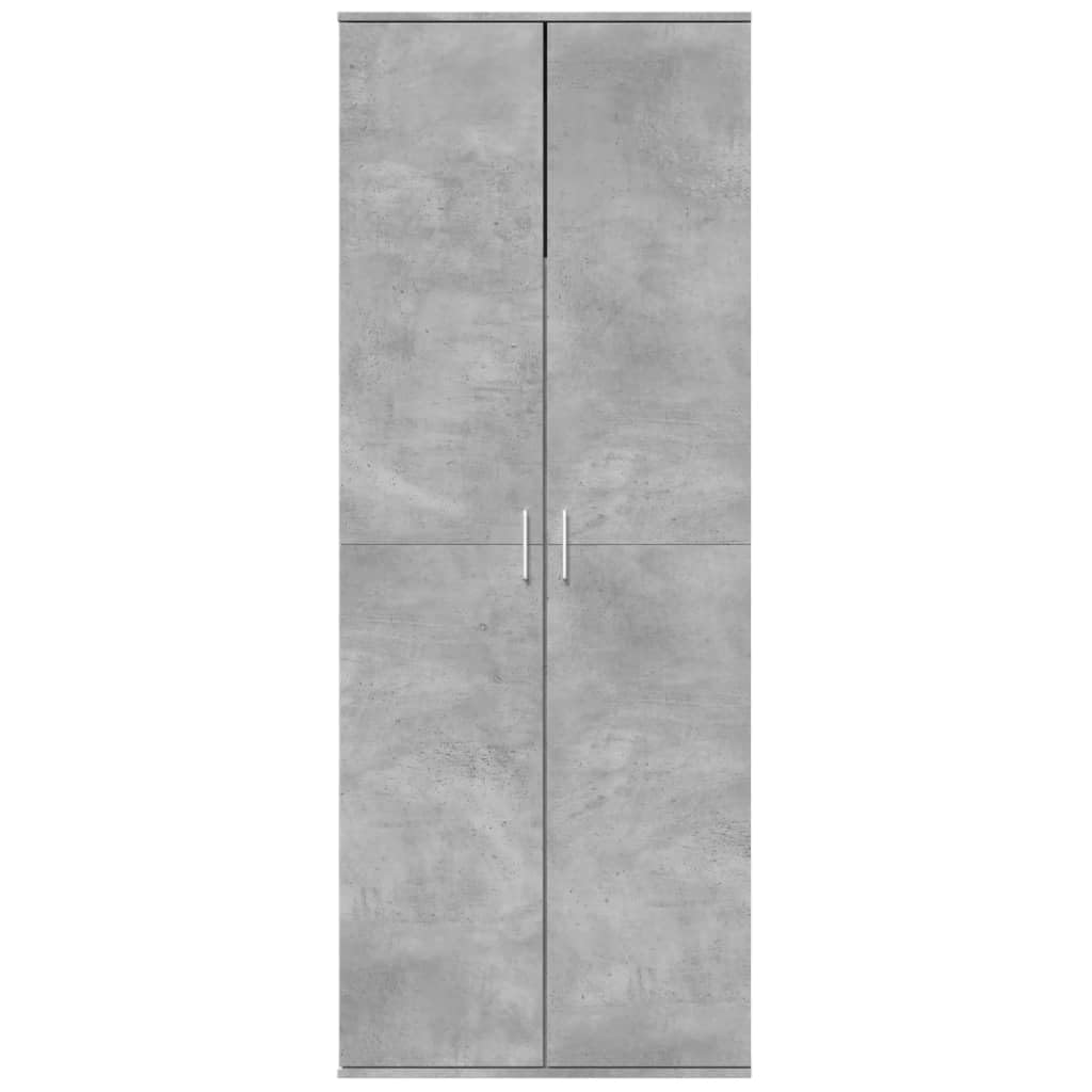 Générique Buffet Haut Gris béton 70x35x180 cm Bois d'ingénierie,Meubles, Armoires & Meubles de Rangement, Casiers & armoires de Rangement, Gris (Poids 51.88KG)