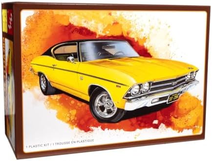 AMT Skill 2 Model Kit 1969 Chevelle SS 396 1/25 Scale Model AMT1519 image 5