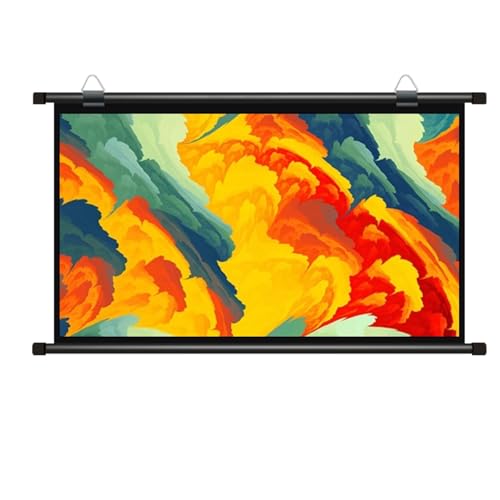 Pantalla de proyector manual 72 pulgadas 16:9 portátil