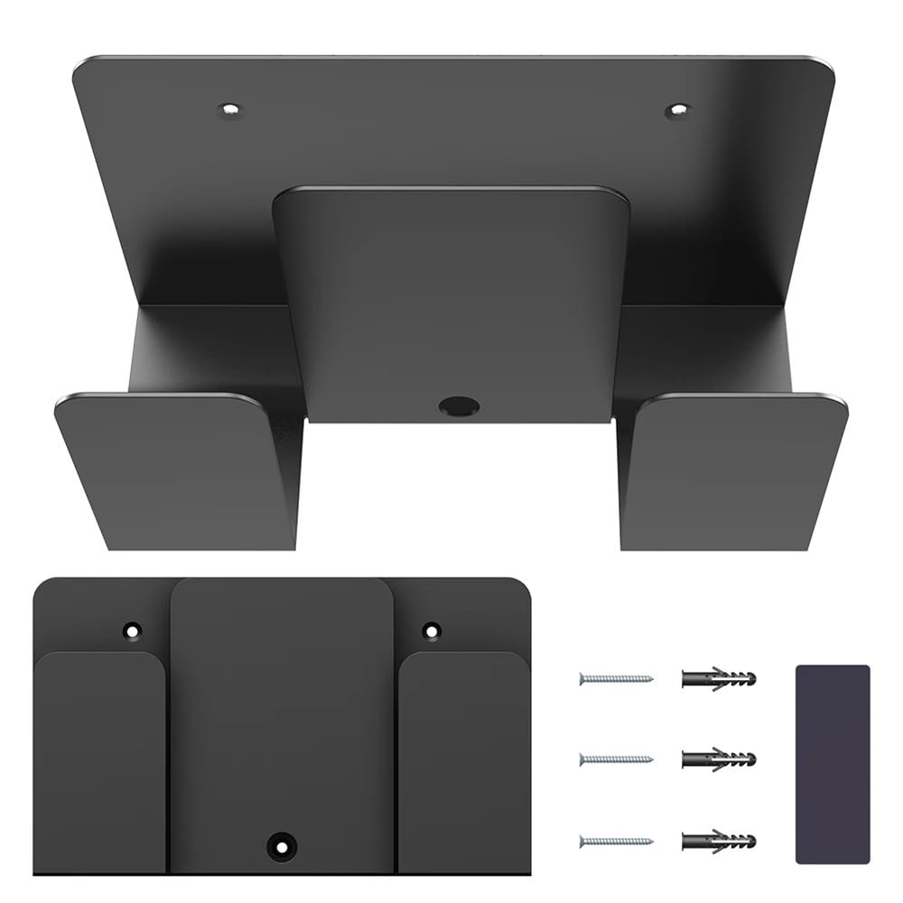 Soporte de consola de juegos de pared Soporte de montaje en pared Base de soporte de montaje en pared Soporte de montaje en pared multifuncional Caja de TV Estante de almacenamiento de montaje en pare