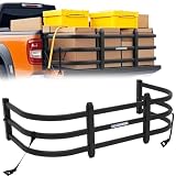 Adjustable Aluminum Truck Bed Extender 53'-62' for F150 Ram Silverado