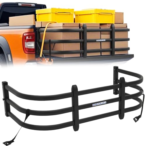 Adjustable Aluminum Truck Bed Extender 53"-62" for F150 Ram Silverado
