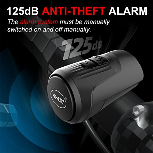 Bssok Electric Bike Bell, 125Db Anti-Theft Alarm Loud Electronic Bicycle Horn, 1 Sound Modes, Usb Rechargeable Battery, Waterproof Bike Horn For Mountain Bike/Road Bike/Bmx/Adults (Black 1 Sound) #TOP2