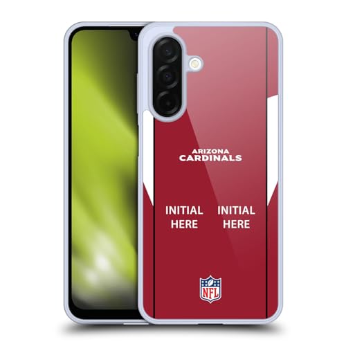 Coque NFL Arizona Cardinals Samsung A26 5G personnalisable avec initiale