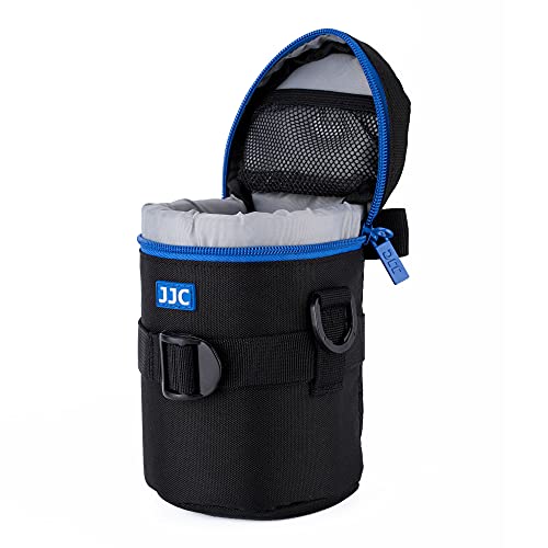 JJC Resistente al Agua Deluxe Funda para Objetivo con Correa 80 x 135mm (3.1 x 5.3) [Ver Descripción para Compatibilidad Objetivo]