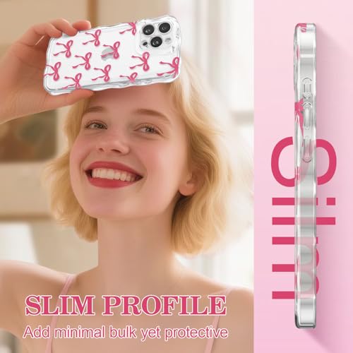 Housse iPhone 15 Pro Max en silicone souple TPU avec vagues antichocs - 6