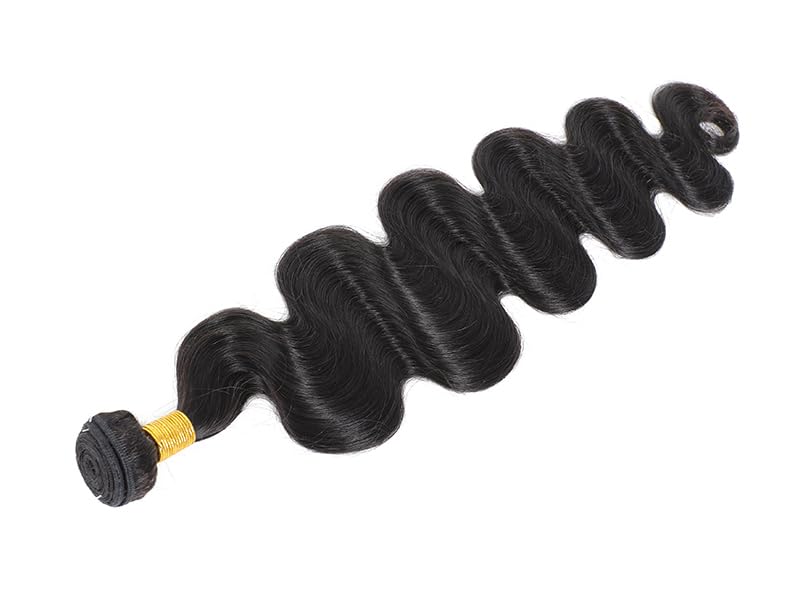 Miniatura 3 de Paquetes individuales de cabello ondulado 12A, 100% mezclado, perfecto de 12 pulgadas, paquetes de cabello humano virgen brasileño, paquetes de