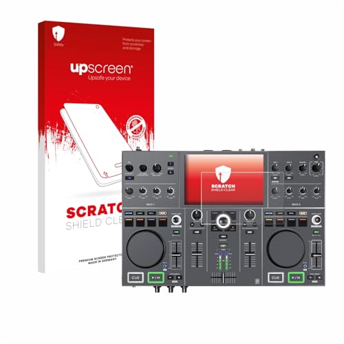 upscreen Scratch Shield Screen Protector Compatible with Denon DJ Prime Go+ - HD-Clear, Anti-Fingerprint