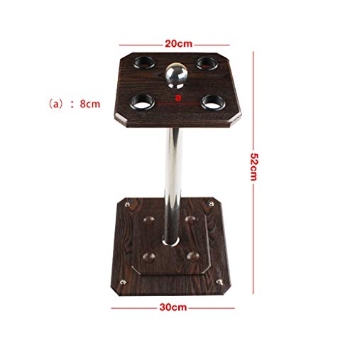 Support de queue de billard et rack de sol compact pour petits espaces de jeu