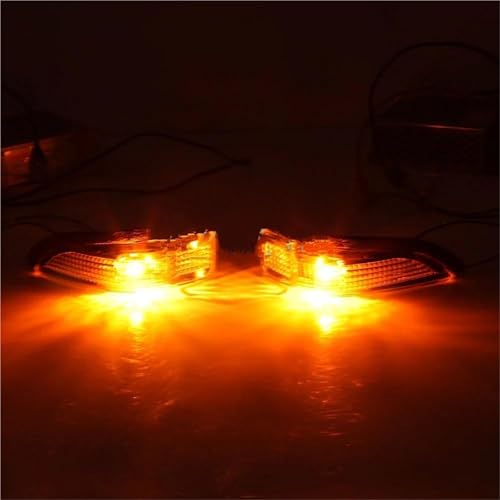 Luz de señal de giro para viajes seguros en ciudad apta para Toyota Venza y Prius C 5