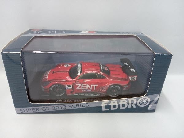 Amazon | EBBRO 1/43 SUPER GT500 ZENT CERUMO SC430 2013 No.38 BLUE