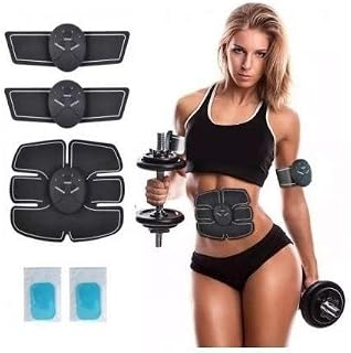 Cinta Abdominal Eletrica 6 Pack Ems Tonificador Muscular (34940)