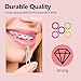 YAFIYGI Ligas para Brackets Ortodoncia Orthodontic Braces Color Changing Kit Dental Ligature Ties for Brackets Change Braces Color Easily DIY Braces Color Kit 1040pcs