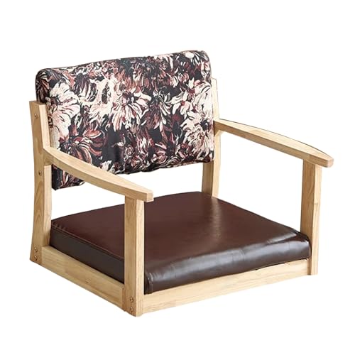 Chaise de sol pour baie vitrée et bureau bas de style japonais