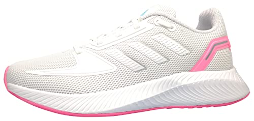 Adidas Damen Run Falcon 2.0 Laufschuhe, Weiß Cloud White Cloud White Bliss Blue, 37 1/3 EU
