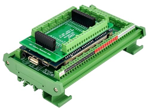 Placa de conexión Arduino GIGA R1: extensión completa GPIO en riel 3
