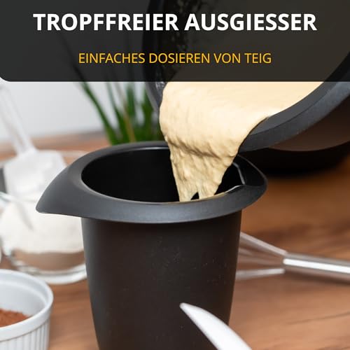 Rührschüssel mit Spritzschutz Thiru – Rutschfest und BPA-frei