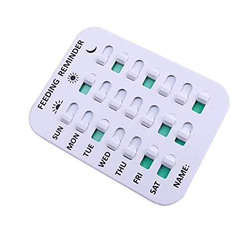 IWOMA-Dog-Feeding-Reminder-Mountable-Device-Magnets-On-Back-Slide-to-Green-After-Feeding-Pet-to-Prevent-Over-Feeding