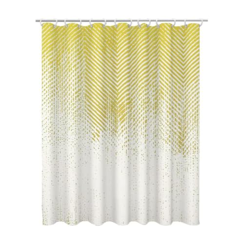 Rideau de douche 180x180 en tissu polyester lavable et imperméable
