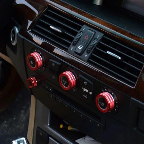 Bouton volume climatisation BMW Série 5 E60 2009 console centrale bouton clim