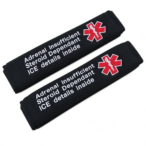 Personalized Medical Alert Seatbelt Cover image