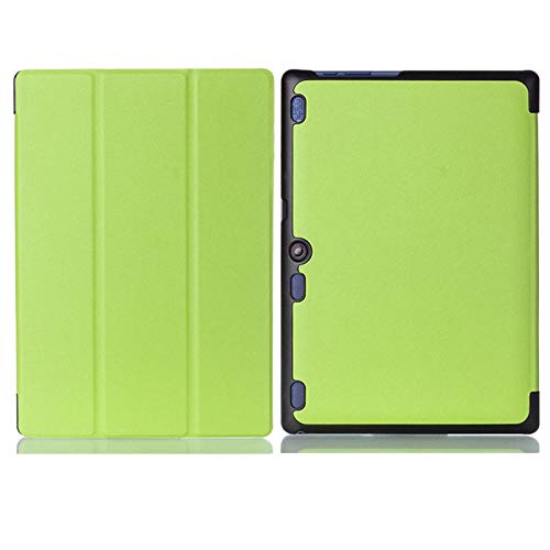 Funda para Lenovo Tab 2 A10 70 Funda de Cuero PU para Tableta para Tab2 A10-30 X30F A10-70F A10-70L Funda para Tableta Capa para-Verde