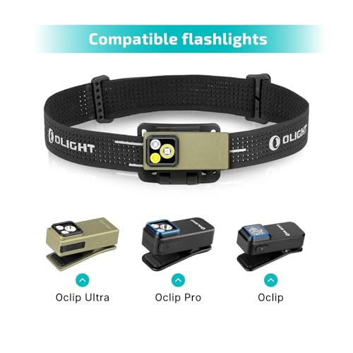 OLIGHT Oclip Pro EDC Flashlight Clip-on Light Bundle Oclip Series Headlamp Strap - image 8