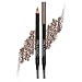 Palladio Brow Pencil & Brush for Eyebrows, Dark Brown