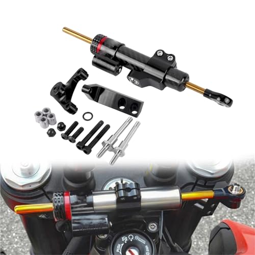 Amortisseur direction moto Ducati Hyperstrada 821 kit de montage contre les vibrations