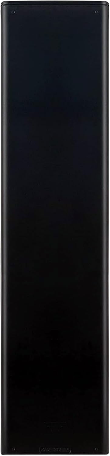 Back view of the VINABTY RMF-TX200U remote control, showing the battery compartment area.