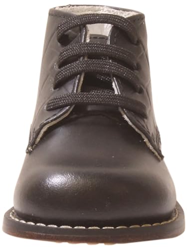Josmo Infant Kids Boy's-Girl's First Walker Oxfords Black Crocodile Sz: 32