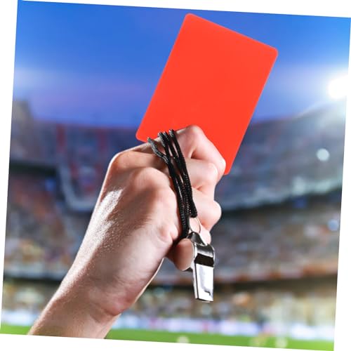 Silbato de PVC con tarjetas para árbitro de fútbol miniatura 7