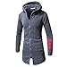 Produktbild Clearance Sale [M-3XL] ODRD Hoodie Männer Mantel Herren Sweatshirt Sweater Stripe Zipper Tops Pullover Outwear Cardigan Strickjacke Langarmshirts Sweatjacke Kapuzenpulli Jacke Parka Hooded Anzug