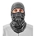 Ergodyne N-Ferno 6823 Balaclava Ski Mask, Wind-Resistant Face Mask, Hinged Design, Each, Gray