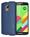 Moto X Play Case, TUDIA Full-Matte ARCH TPU Bumper Protective Case for Motorola Moto X Play (Blue)