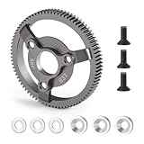 BRKRC Metal Spur Gear 48P 74T 76T 83T 86T 90T Transmission Gears for 1/10 Tra-xxas...