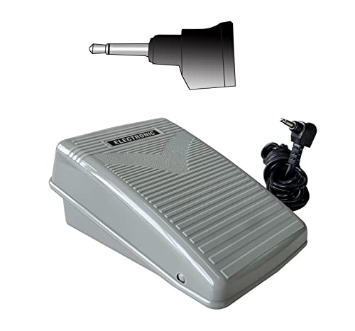 HimaPro Pedal de controle de pé e cabo de alimentação para máquinas de costura nacionais e importada