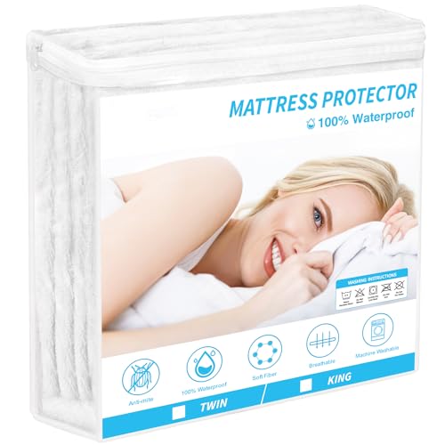 Protector de colchón 150x200 hipoalergénico de microfibra de alta absorción 2