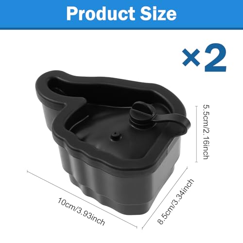 Molde de silicona para cubos de hielo divertido 2 piezas miniatura 2