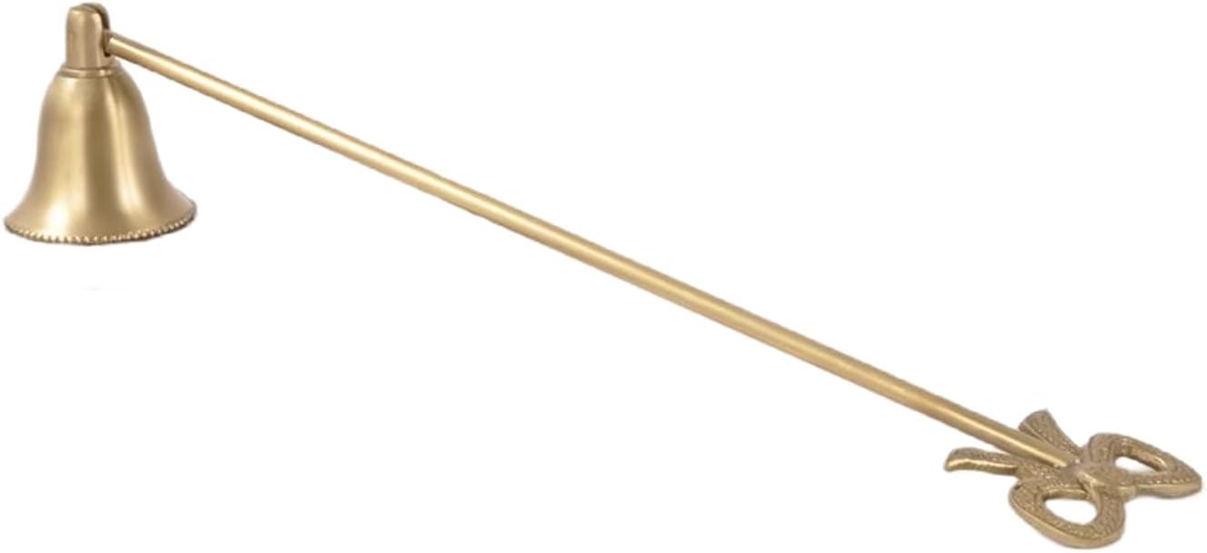 Brass Candle Snuffer, Unique Candle Extinguisher Snuffer, Decorative Candle Extinguisher Metal Candle Tool Putting Out Candle Flame Safely