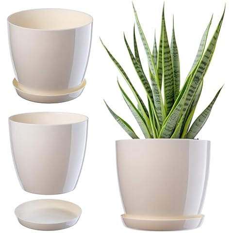 Pot à fleurs KADAX 23 cm ivoire Cover