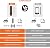 Wireless Meat Probe Thermometer with APP Remote Control for BBQ Grill Smoker Oven