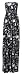Ditzy Fashion Women's Plain Sheering Boob Tube Maxi Dress (XXL 16-18, Skull Rose)