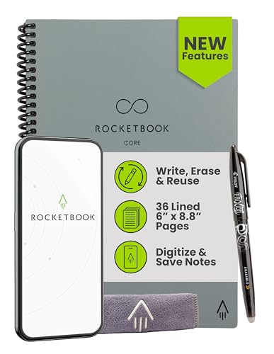 Rocketbook Core Lined Smart Notebook