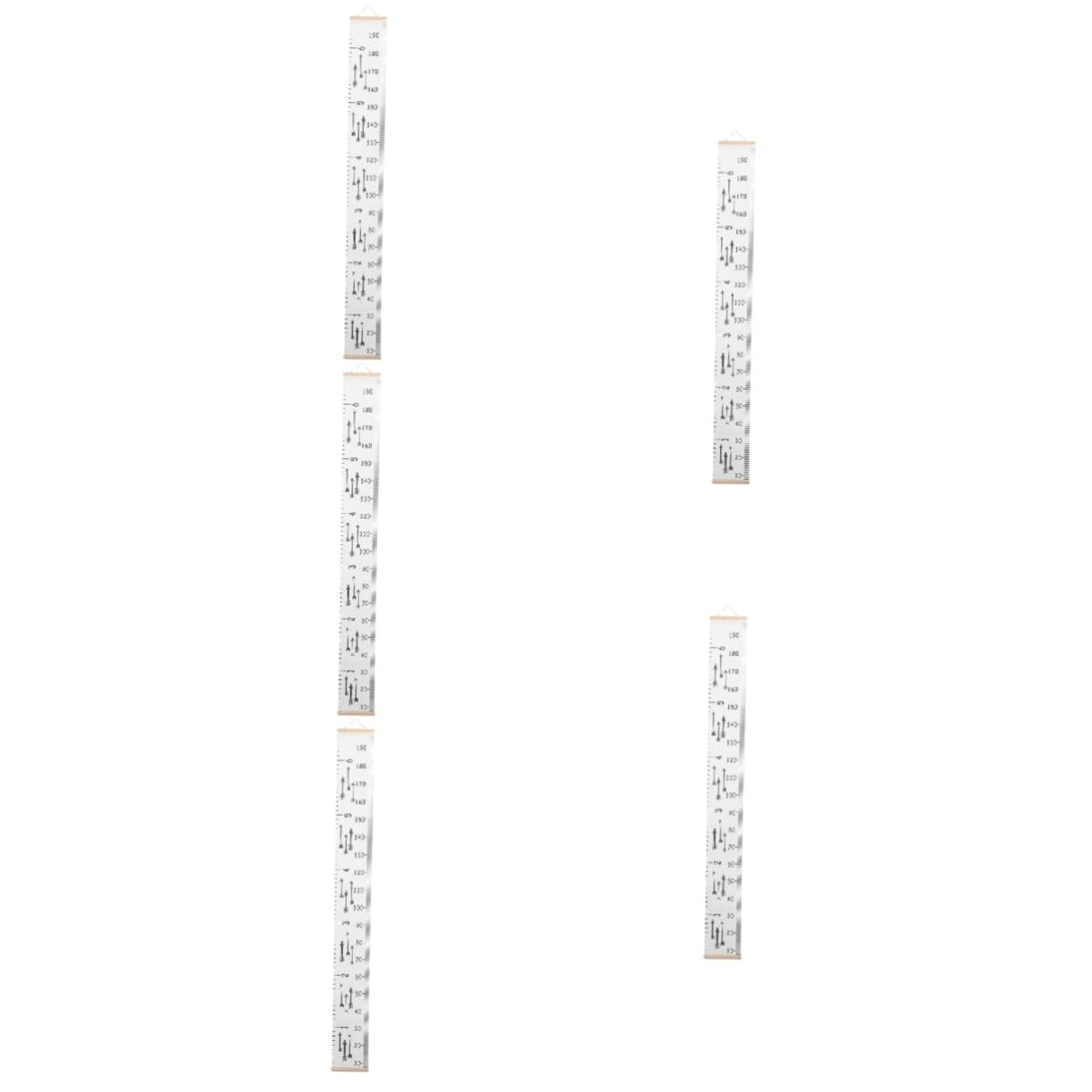 Alipis 5 Pz righello di Grafico ' da appendere muro tabella di misurazione ' misuratore bambini Misuratore di per bambini grafico