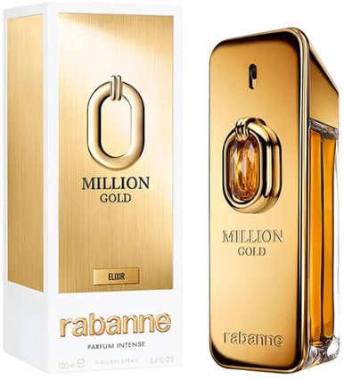 1 Million Gold Elixir Intense by Paco Rabanne for Men - 3.4 oz Parfum Spray