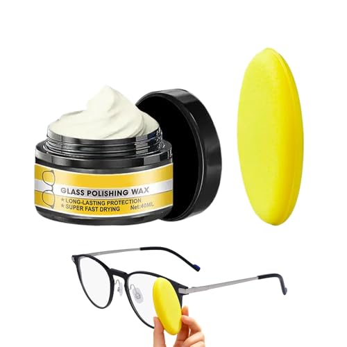 Objektiv Kratzentferner 40ml Politur Reiniger Paste | Brillenglas Politur Für Bildschirme Handys Kameras Uhren Autoscheiben | Eyeglasses Scratch Repair Paste