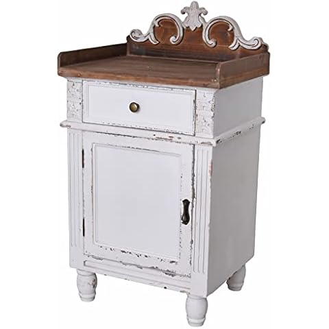 Palazzo got028 Antique White Bedside Table Cover